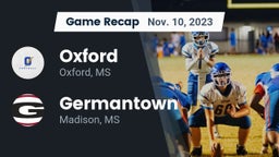 Recap: Oxford  vs. Germantown  2023
