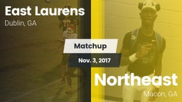 Matchup: East Laurens High vs. Northeast  2017