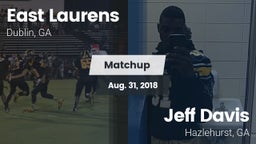 Matchup: East Laurens High vs. Jeff Davis  2018