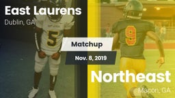 Matchup: East Laurens High vs. Northeast  2019