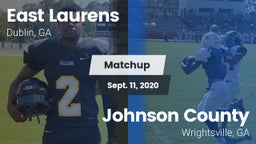 Matchup: East Laurens High vs. Johnson County  2020
