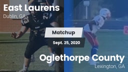 Matchup: East Laurens High vs. Oglethorpe County  2020