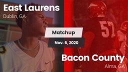 Matchup: East Laurens High vs. Bacon County  2020