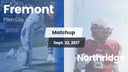 Matchup: Fremont  vs. Northridge  2017