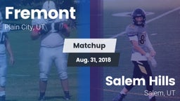 Matchup: Fremont  vs. Salem Hills  2018