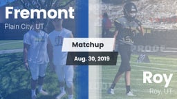 Matchup: Fremont  vs. Roy  2019