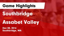 Southbridge  vs Assabet Valley Game Highlights - Dec 08, 2016