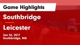 Southbridge  vs Leicester  Game Highlights - Jan 26, 2017