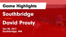Southbridge  vs David Prouty  Game Highlights - Jan 30, 2017