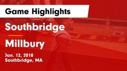 Southbridge  vs Millbury  Game Highlights - Jan. 12, 2018