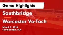 Southbridge  vs Worcester Vo-Tech  Game Highlights - March 5, 2018