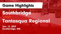 Southbridge  vs Tantasqua Regional  Game Highlights - Jan. 13, 2023