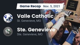 Recap: Valle Catholic  vs. Ste. Genevieve  2021