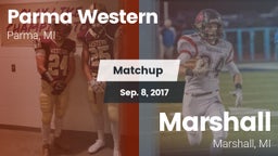 Matchup: Parma Western High vs. Marshall  2017