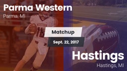 Matchup: Parma Western High vs. Hastings  2017