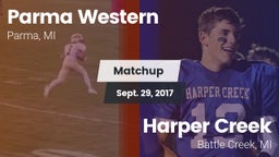Matchup: Parma Western High vs. Harper Creek  2017
