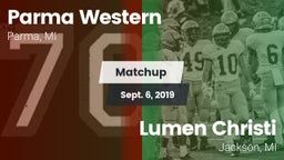 Matchup: Parma Western High vs. Lumen Christi  2019