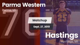 Matchup: Parma Western High vs. Hastings  2019