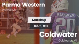Matchup: Parma Western High vs. Coldwater  2019