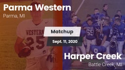 Matchup: Parma Western High vs. Harper Creek  2020