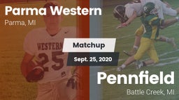 Matchup: Parma Western High vs. Pennfield  2020