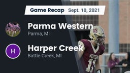 Recap: Parma Western  vs. Harper Creek  2021