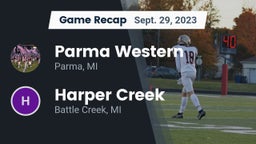 Recap: Parma Western  vs. Harper Creek  2023
