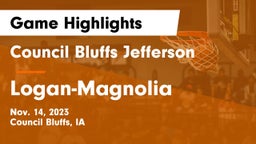 Council Bluffs Jefferson  vs Logan-Magnolia  Game Highlights - Nov. 14, 2023