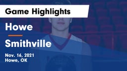 Howe  vs Smithville  Game Highlights - Nov. 16, 2021