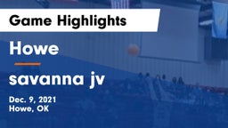 Howe  vs savanna jv Game Highlights - Dec. 9, 2021