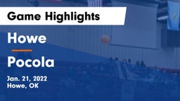 Howe  vs Pocola  Game Highlights - Jan. 21, 2022
