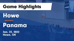 Howe  vs Panama  Game Highlights - Jan. 22, 2022