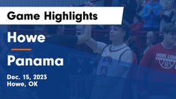 Howe  vs Panama  Game Highlights - Dec. 15, 2023