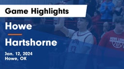 Howe  vs Hartshorne  Game Highlights - Jan. 12, 2024