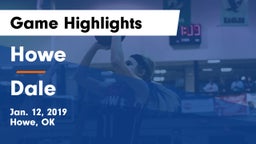 Howe  vs Dale  Game Highlights - Jan. 12, 2019