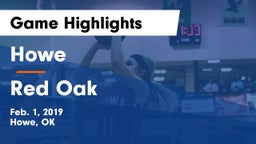 Howe  vs Red Oak  Game Highlights - Feb. 1, 2019