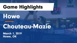 Howe  vs Chouteau-Mazie  Game Highlights - March 1, 2019