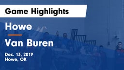 Howe  vs Van Buren  Game Highlights - Dec. 13, 2019