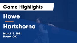 Howe  vs Hartshorne  Game Highlights - March 5, 2021