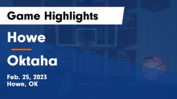 Howe  vs Oktaha Game Highlights - Feb. 25, 2023