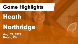 Heath  vs Northridge  Game Highlights - Aug. 29, 2023