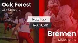Matchup: Oak Forest High vs. Bremen  2017