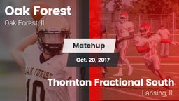 Matchup: Oak Forest High vs. Thornton Fractional South  2017