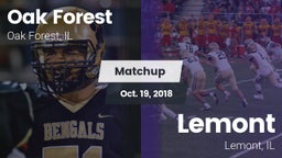 Matchup: Oak Forest High vs. Lemont  2018