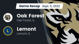 Recap: Oak Forest  vs. Lemont  2022