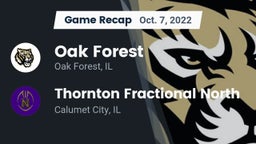 Recap: Oak Forest  vs. Thornton Fractional North  2022