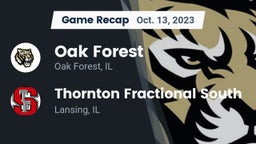 Recap: Oak Forest  vs. Thornton Fractional South  2023
