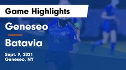 Geneseo  vs Batavia Game Highlights - Sept. 9, 2021