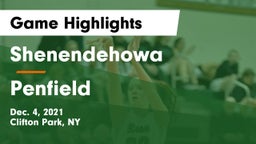 Shenendehowa  vs Penfield  Game Highlights - Dec. 4, 2021