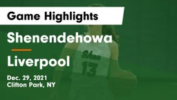 Shenendehowa  vs Liverpool  Game Highlights - Dec. 29, 2021